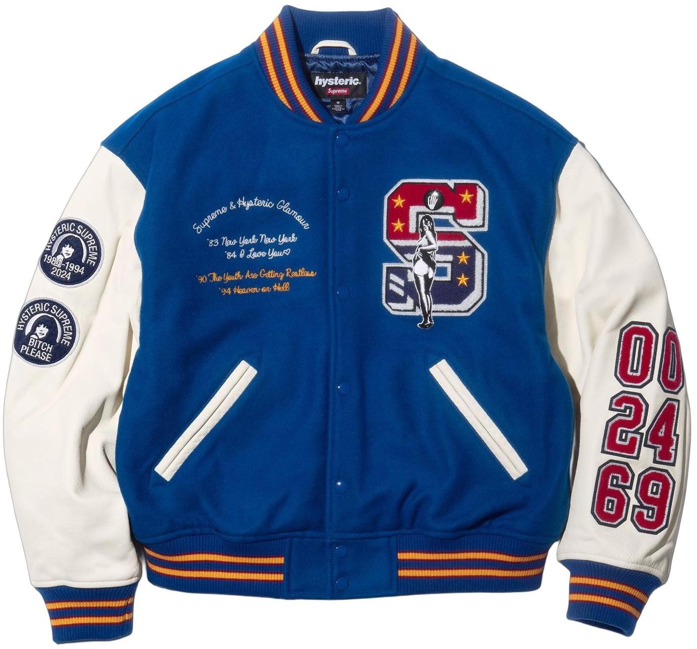 Supreme®/HYSTERIC GLAMOUR Varsity Jacket view 13